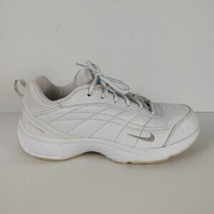 Y2K 2007 Nike Airliner white leather retro streetwear trainers womens 8